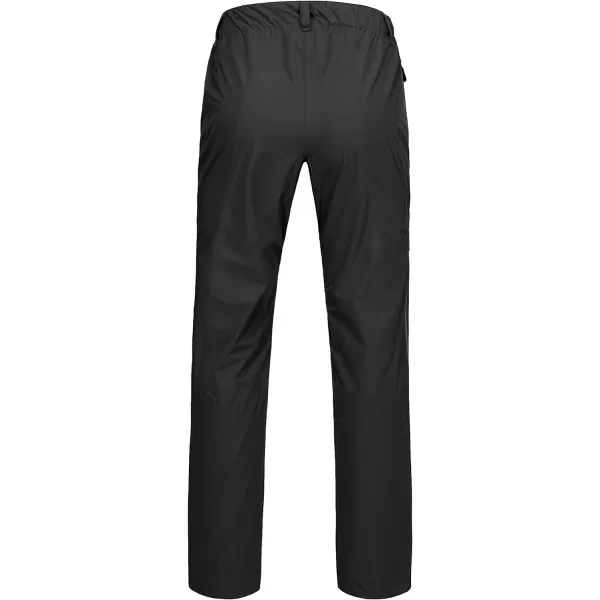Little Donkey Andy Womens Waterproof Lightweight Rain Pants Rainproof Overpants Hiking Golf Outdoor