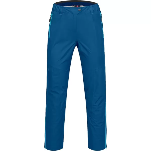 Little Donkey Andy Womens Waterproof Lightweight Rain Pants Rainproof Overpants Hiking Golf Outdoor