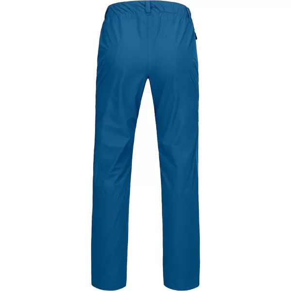 Little Donkey Andy Womens Waterproof Lightweight Rain Pants Rainproof Overpants Hiking Golf Outdoor