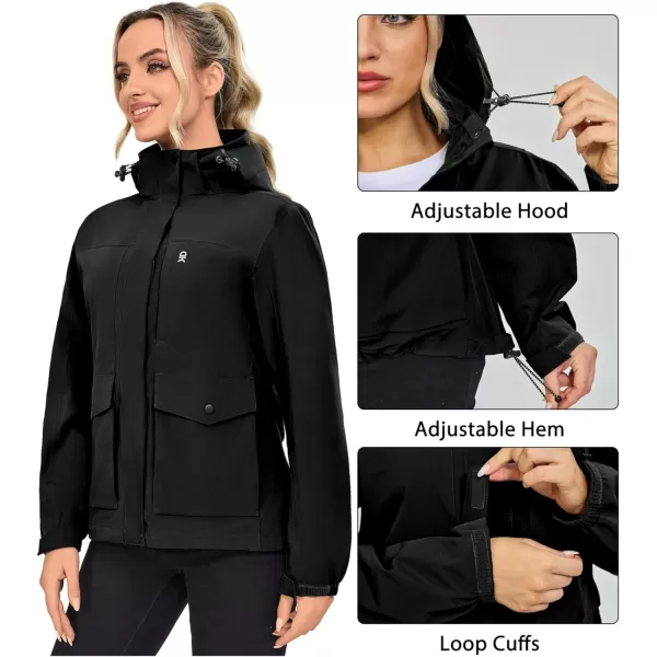 Little Donkey Andy Women's Windbreaker Jacket Lightweight Jacket with Hood Waterproof Outdoor Camping Hiking