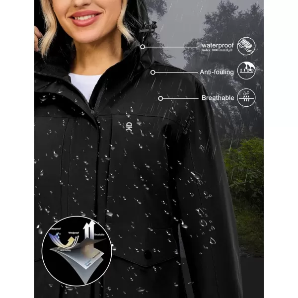Little Donkey Andy Women's Windbreaker Jacket Lightweight Jacket with Hood Waterproof Outdoor Camping Hiking