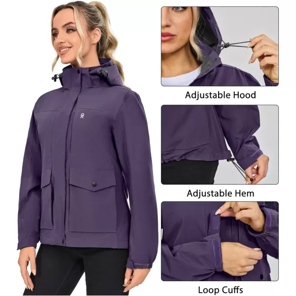 Little Donkey Andy Women's Windbreaker Jacket Lightweight Jacket with Hood Waterproof Outdoor Camping Hiking