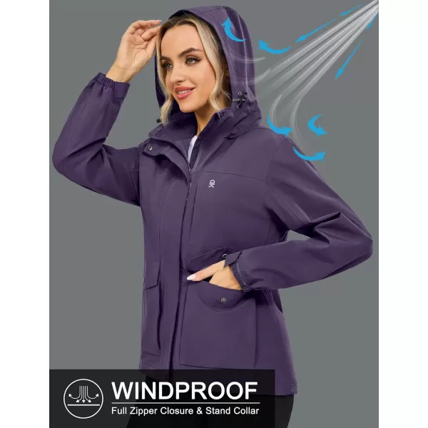 Little Donkey Andy Women's Windbreaker Jacket Lightweight Jacket with Hood Waterproof Outdoor Camping Hiking