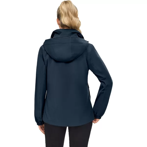 Little Donkey Andy Women's Windbreaker Jacket Lightweight Jacket with Hood Waterproof Outdoor Camping Hiking