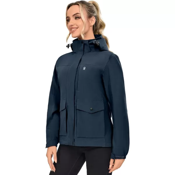 Little Donkey Andy Women's Windbreaker Jacket Lightweight Jacket with Hood Waterproof Outdoor Camping Hiking