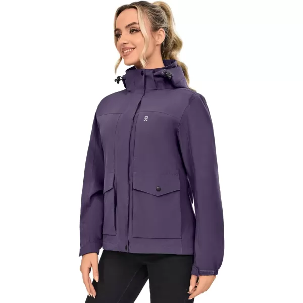 Little Donkey Andy Women's Windbreaker Jacket Lightweight Jacket with Hood Waterproof Outdoor Camping Hiking