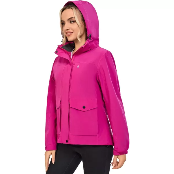 Little Donkey Andy Women's Windbreaker Jacket Lightweight Jacket with Hood Waterproof Outdoor Camping Hiking