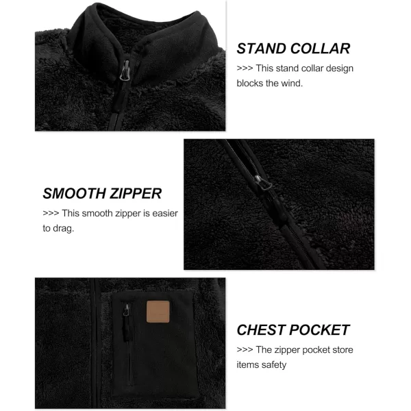 Little Donkey Andy Women's Winter Hoodies Sherpa Fleece Jacket Warm Lightweight Sweatshirt Zip Up Outerwear Fuzzy Coat