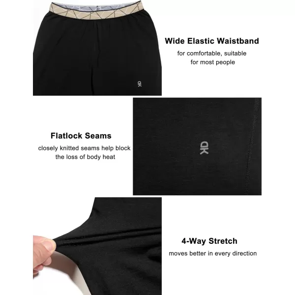 Little Donkey Andy Women's Wool Base Layer,Lightweight Thermal Underwear Tops Winter Long Sleeve Shirts, Quick Dry Wicking