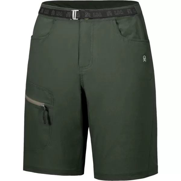 Little Donkey Andy Men's 10 Inch Quick Dry Cargo Shorts Stretch Lightweight Outdoor Hiking Shorts UPF 50