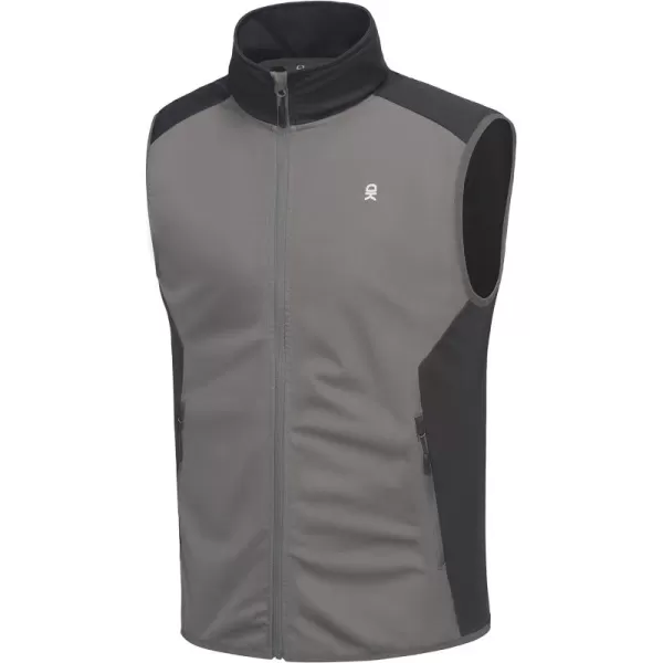 Little Donkey Andy Men's Lightweight Golf Vest,Windproof Softshell Vests Outerwear, Sleeveless Jacket for Running Hiking