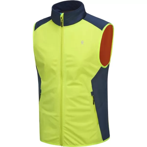 Little Donkey Andy Men's Lightweight Golf Vest,Windproof Softshell Vests Outerwear, Sleeveless Jacket for Running Hiking