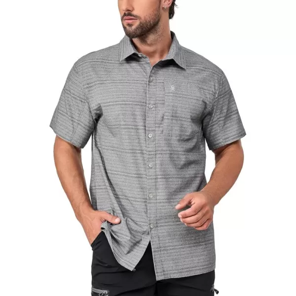 Little Donkey Andy Men's Lightweight Quick Dry Button Down Shirts for Golf Hiking Casual Breathable UPF50