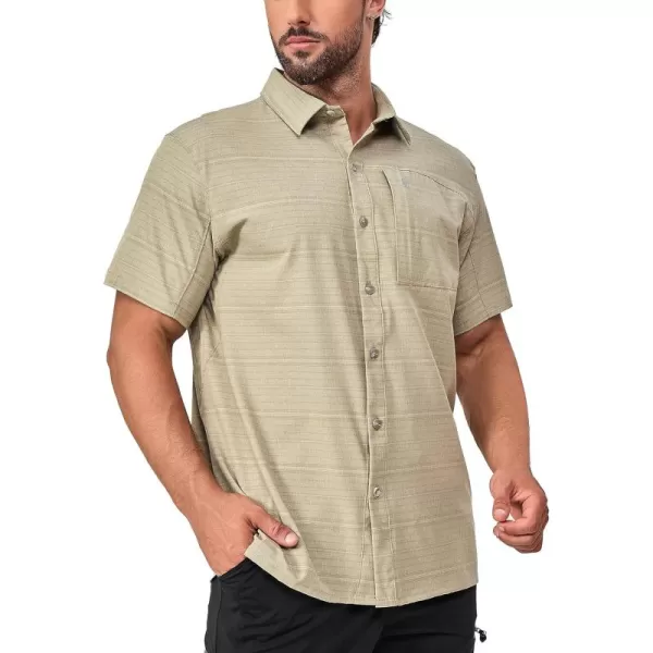 Little Donkey Andy Men's Lightweight Quick Dry Button Down Shirts for Golf Hiking Casual Breathable UPF50