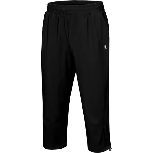 Little Donkey Andy Men's Quick Dry Capri Pants, Stretch Lightweight Summer Crop Pants Below Knee for Hiking, Jogging