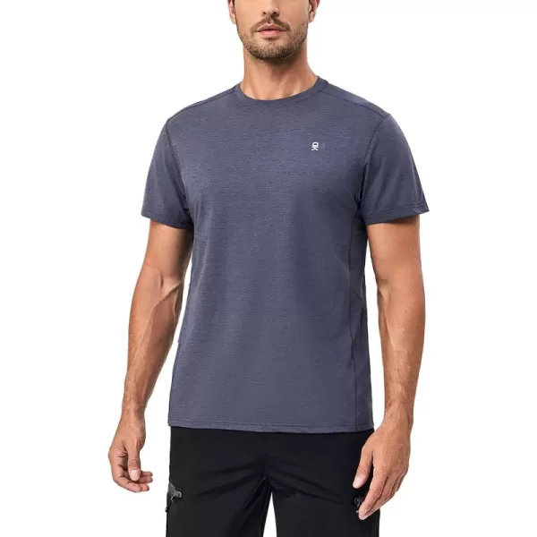 Little Donkey Andy Mens Quick Dry T-Shirt Crew Neck Moisture-Wicking Short Sleeve Tees for Running Hiking Golf