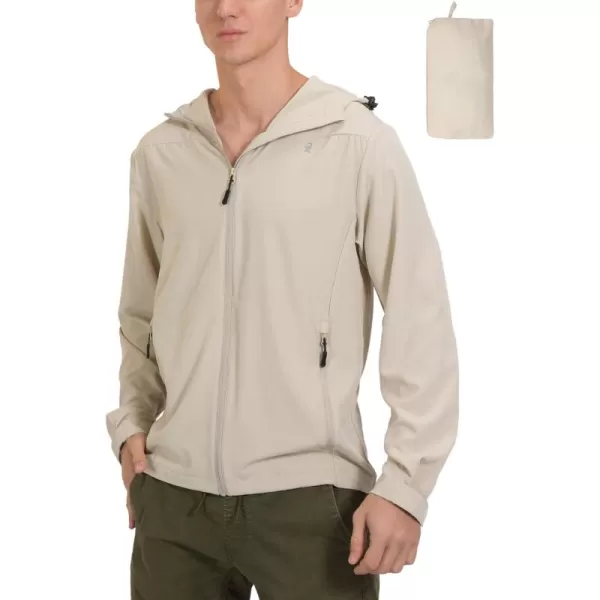 Little Donkey Andy Men's UPF 50+ Sun Protection Jackets Stretch Breathable Hoodie Summer Shirts for Hiking