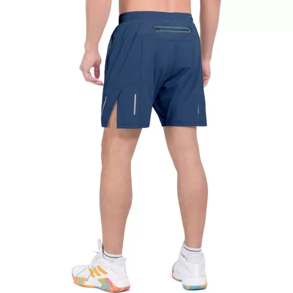 Little Donkey Andy Men's Workout Running Shorts Lightweight Athletic Shorts, Quick Dry, Breathable Shorts with Mesh Liner