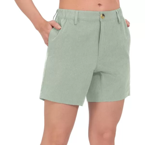 Little Donkey Andy Women's Bermuda Quick Dry Lightweight Stretch Shorts Golf Hiking Travel