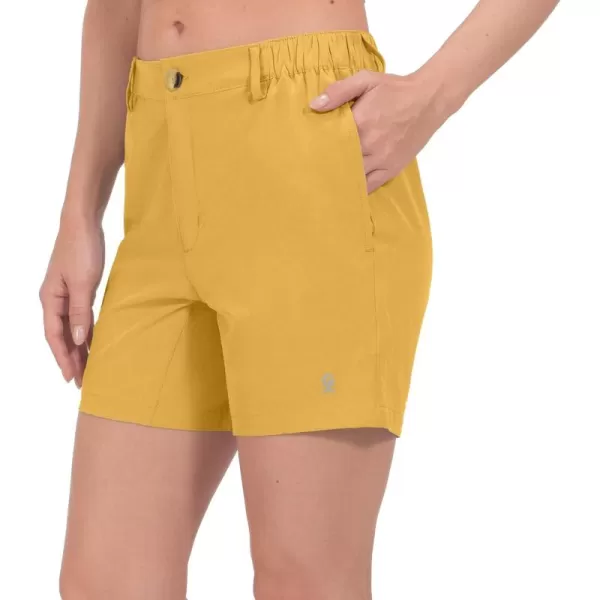 Little Donkey Andy Women's Bermuda Quick Dry Lightweight Stretch Shorts Golf Hiking Travel