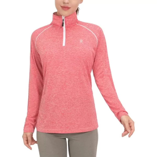 Little Donkey Andy Women's Long Sleeve Running Shirts Workout Gym Sports T-Shirt Quick Dry