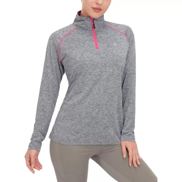 Little Donkey Andy Women's Long Sleeve Running Shirts Workout Gym Sports T-Shirt Quick Dry