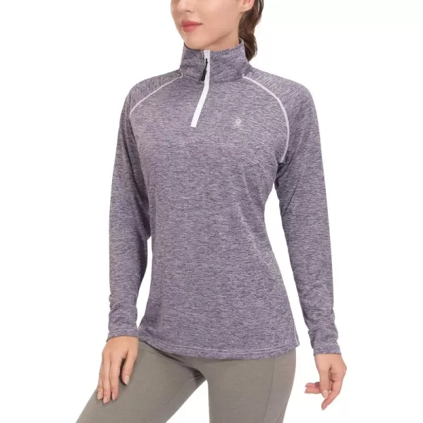 Little Donkey Andy Women's Long Sleeve Running Shirts Workout Gym Sports T-Shirt Quick Dry
