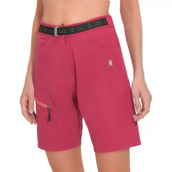 Little Donkey Andy Women's Quick Dry Cool Capri Pants Stretch Lightweight Drawstring Hiking Running Track Workout