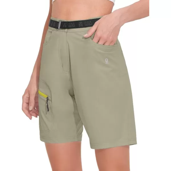 Little Donkey Andy Women's Quick Dry Cool Capri Pants Stretch Lightweight Drawstring Hiking Running Track Workout