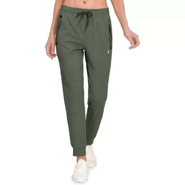 Little Donkey Andy Women's Quick Dry Cool Capri Pants Stretch Lightweight Drawstring Hiking Running Track Workout