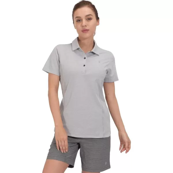 Little Donkey Andy Women's Quick Dry Lightweight Golf Polo Shirt Short Sleeve Moisture Wicking Tees