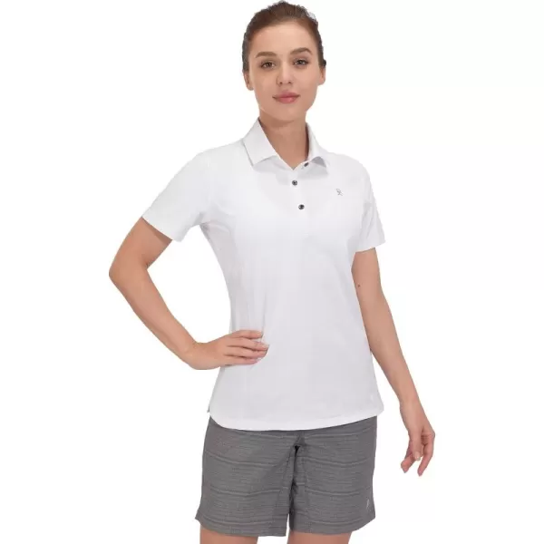 Little Donkey Andy Women's Quick Dry Lightweight Golf Polo Shirt Short Sleeve Moisture Wicking Tees