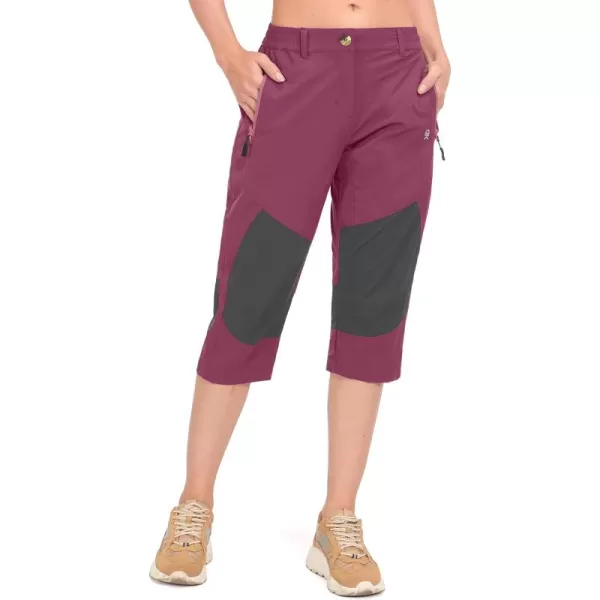 Little Donkey Andy Women's Quick Dry Water Repellent 3/4 Pants Capri Shorts Lightweight UPF 50 Cool Hiking Travel