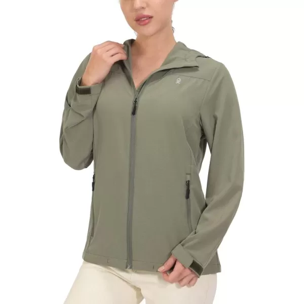 Little Donkey Andy Women's Sun Protection Hoodie Jackets Long Sleeve UPF50+ Shirts Hiking Travel Camp Air Holes Full Zip