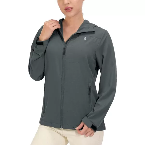 Little Donkey Andy Women's Sun Protection Hoodie Jackets Long Sleeve UPF50+ Shirts Hiking Travel Camp Air Holes Full Zip
