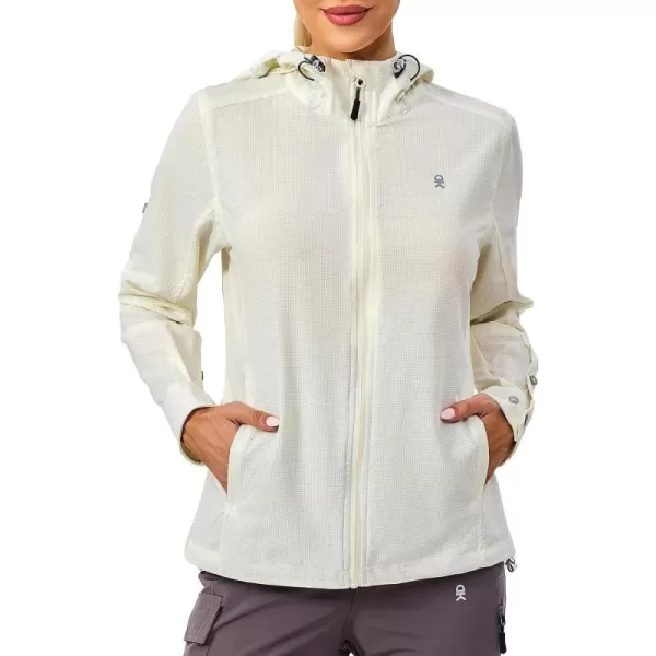 Little Donkey Andy Women's UPF 50+ Hoodie Jackets Long Sleeve Breathable Lightweight Hiking Shirt, Air-Holes Tech