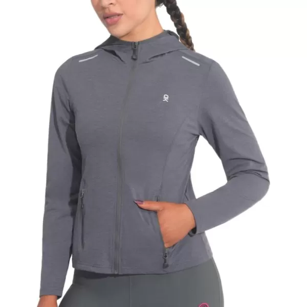 Little Donkey Andy Women's UPF 50+ Sun Protection Hoodie Jacket Long Sleeve Performance Sun Shirt with Pockets