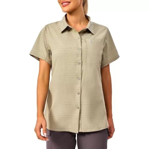 Little Donkey Andy Women's UPF 50 UV Protection Shirt, Breathable Short Sleeve Fishing Hiking Shirts