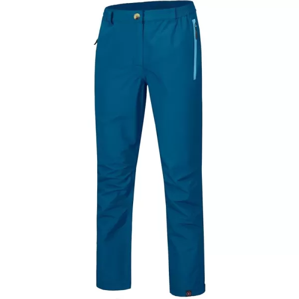 Little Donkey Andy Women's Waterproof Rain Pants Breathable Lightweight Rainproof Pants