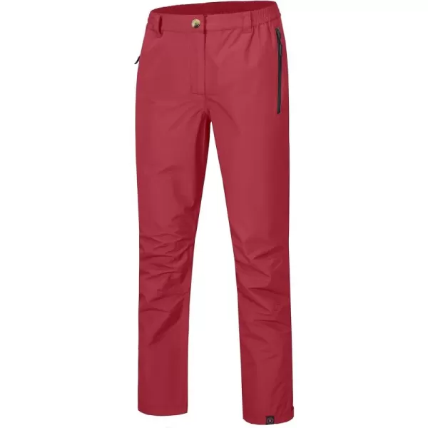 Little Donkey Andy Women's Waterproof Rain Pants Breathable Lightweight Rainproof Pants