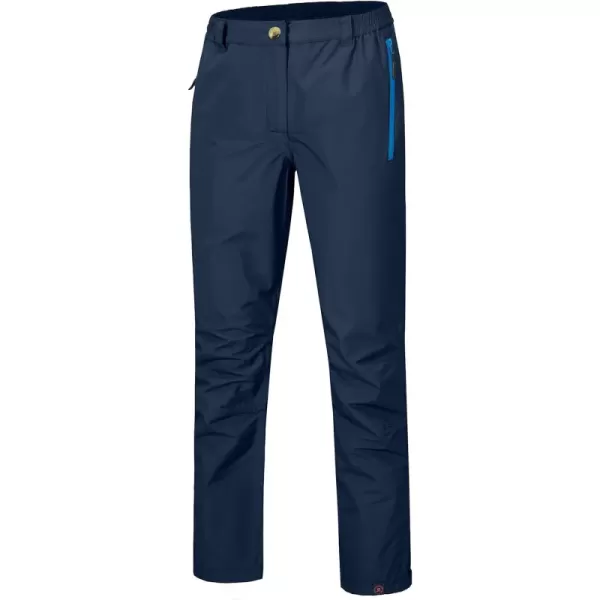 Little Donkey Andy Women's Waterproof Rain Pants Breathable Lightweight Rainproof Pants