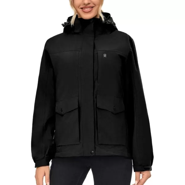 Little Donkey Andy Women's Windbreaker Jacket Lightweight Jacket with Hood Waterproof Outdoor Camping Hiking