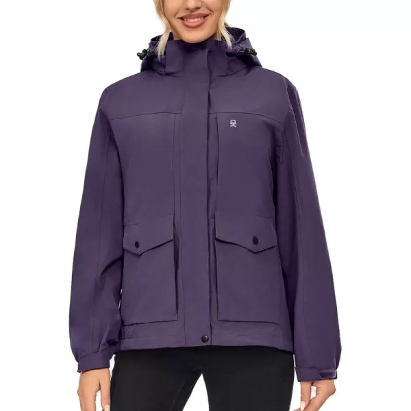 Little Donkey Andy Women's Windbreaker Jacket Lightweight Jacket with Hood Waterproof Outdoor Camping Hiking