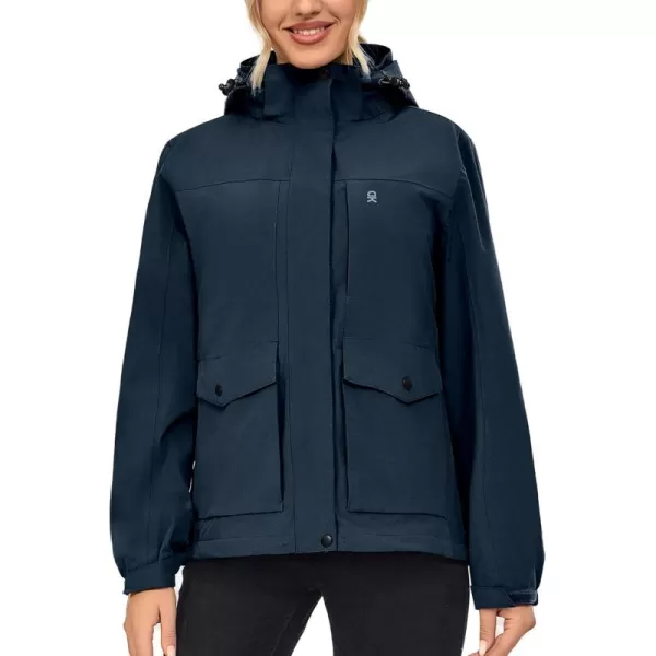 Little Donkey Andy Women's Windbreaker Jacket Lightweight Jacket with Hood Waterproof Outdoor Camping Hiking