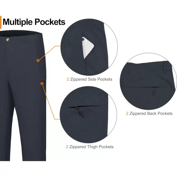 Little Donkey Andy Men's Quick Dry Hiking Pants, Lightweight Outdoor Golf Pants