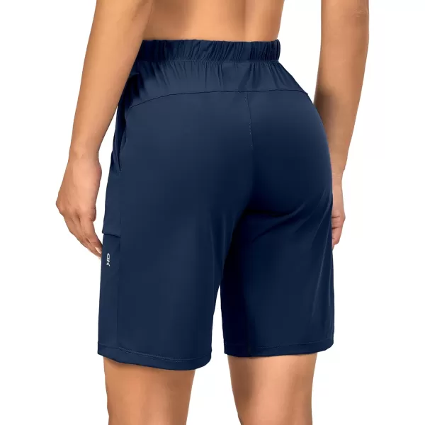 Little Donkey Andy Women's Quick Dry Cool Capri Pants Stretch Lightweight Drawstring Hiking Running Track Workout
