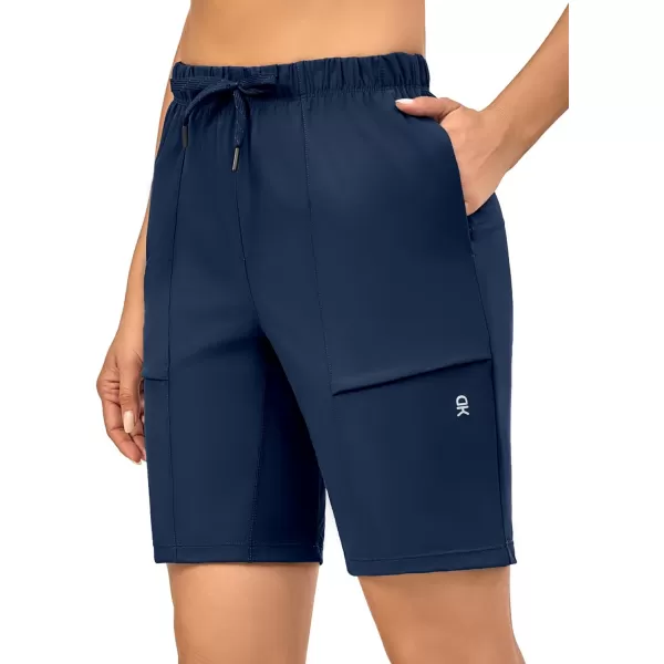 Little Donkey Andy Women's Quick Dry Cool Capri Pants Stretch Lightweight Drawstring Hiking Running Track Workout