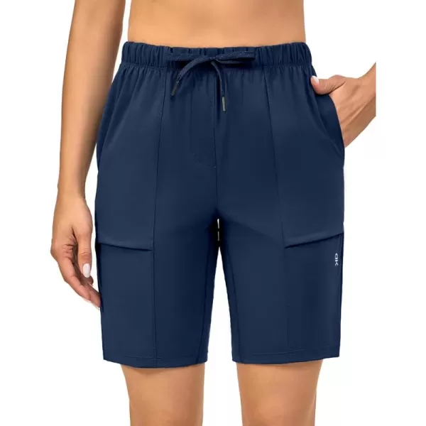 Little Donkey Andy Women's Quick Dry Cool Capri Pants Stretch Lightweight Drawstring Hiking Running Track Workout