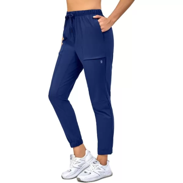 Little Donkey Andy Women's Ultra Stretch Quick Dry Cool Ankle Pants Drawstring Active Travel Hiking