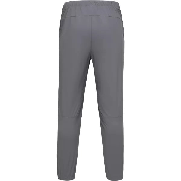 Little Donkey Andy Men's Ultra Stretch Quick Dry Cool Ankle Pants Drawstring Active Travel Hiking